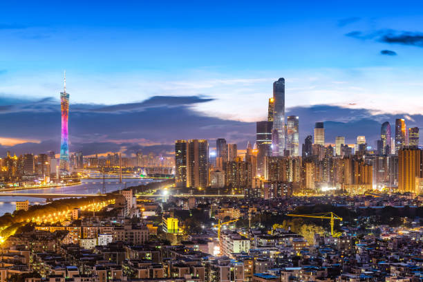 istock Guangzhou city skyline 1417646471