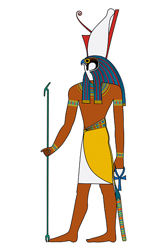 Horus, god of kingship and the sky and tutelary deity in ancient Egypt