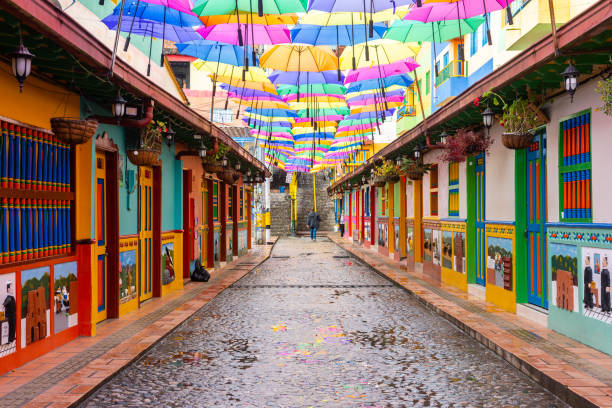 Colorful Musem House In Salento Colombia Stock Photo - Download Image Now -  Colombia, Salento - Quindío, Armenia - Colombia - iStock