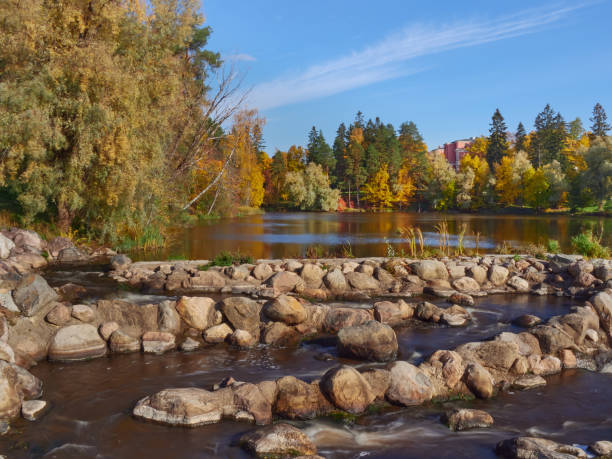istock Autumn in Finnish Kellokoski. 1417679369