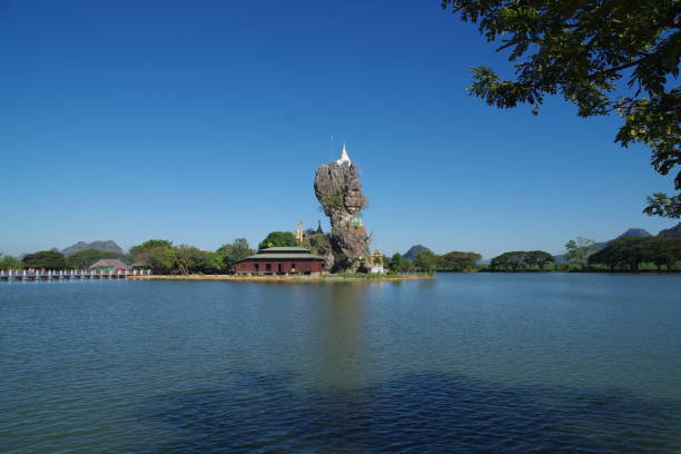 istock Kyauk Ka lat Pagoda in Pha-an 1417679412