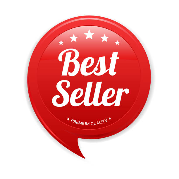 besten verkäufer rot label - bestseller stock-grafiken, -clipart, -cartoons und -symbole