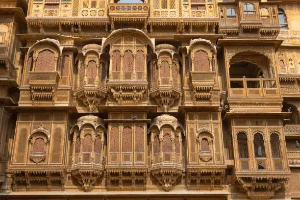 Photo of The Beautiful Architecture of Patwon ki Haveli, Jiasalmer.