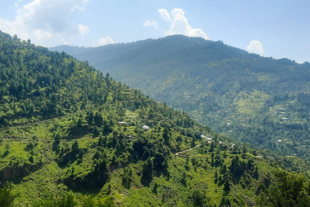 istock Outclassed nature view of mountain bagh azad kashmir 1417680869
