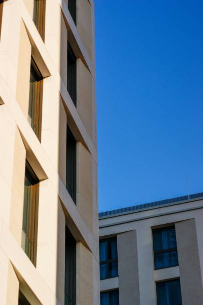 istock Vertical shot of modern buildings on a sunny day 1417686600