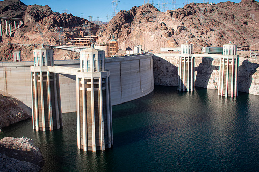 On the Lake Mead a reservoir of Colorado River, There is a Drought Currently happening that is affecting the States of NEVADA, ARIZONA, CALIFORNIA and BAJA CALIFORNIA in Mexico.