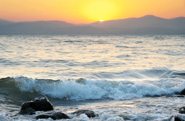Sea of Galilee (Kinneret), the largest freshwater lake in Israel
