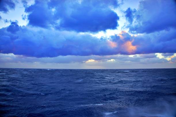 istock Mystic clouds over the ocean 1417731968