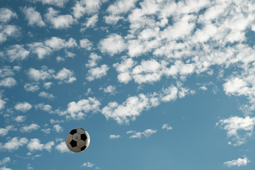 Football in the sky