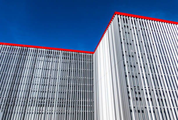 istock modern facade of an industry building 1417743327