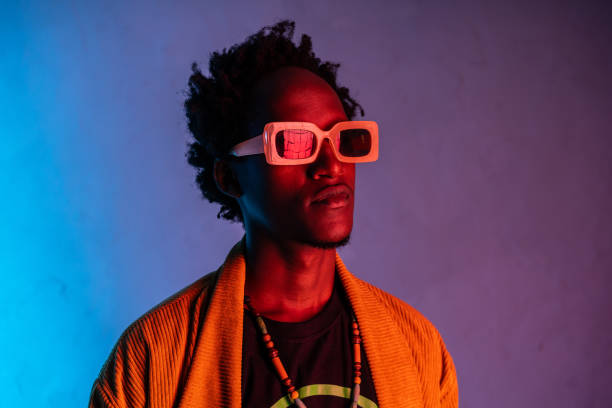 istock Close up portrait of young man 1417752494