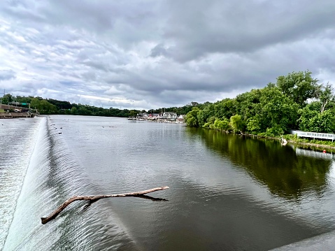 Schuylkill River in Philadelphia in Pennsylvania