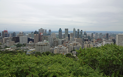 An aerial view of Ottawa, Canada