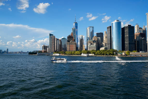 istock skyscrapers view at sunset in Manhattan New York 1417761167