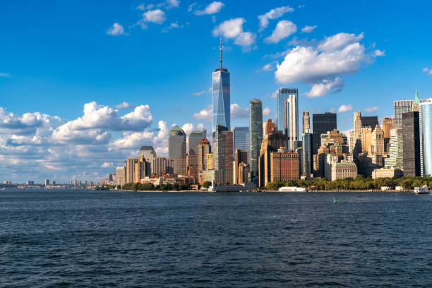 istock skyscrapers view at sunset in Manhattan New York 1417761485