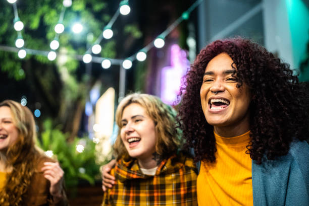 istock Friends having a fun outdoors 1417765678