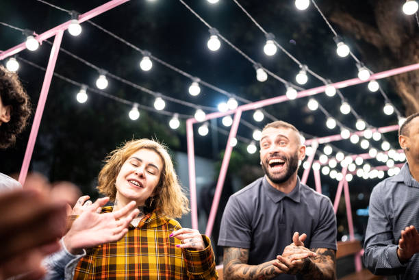 istock Friends having a fun outdoors 1417765802
