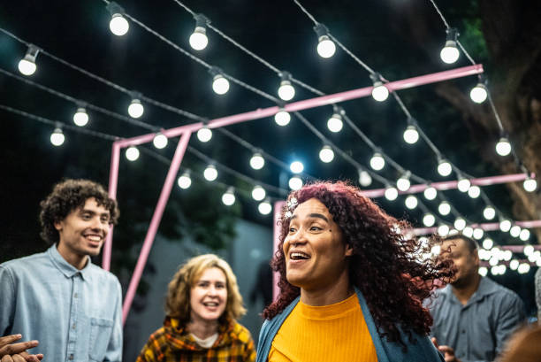 istock Friends having a fun outdoors 1417766341