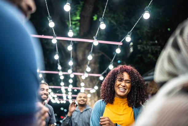 istock Friends having a fun outdoors 1417766436