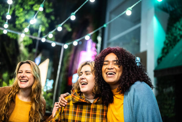 istock Friends having a fun outdoors 1417766478