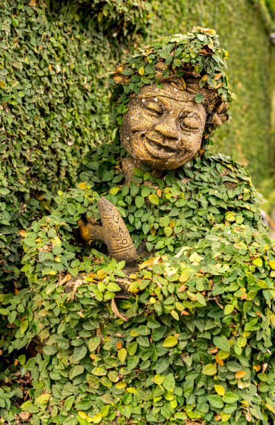 monster park in Bormazo, built by  the prince Orsini in Italy