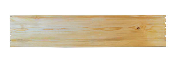 istock Old wooden sign board isolated on white background with clipping path 1417783592