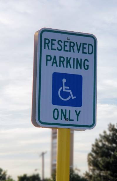 istock Handicap Parking sign 1417791882
