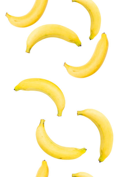 istock Banana isolated on white background 1417805993