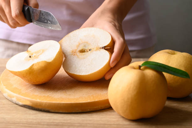 istock Asian pear or Nashi pear 1417826545