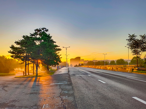 morning road