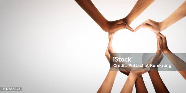 Unity And Diversity Are At The Heart Of A Diverse Group Of People Connected Together As A Supportive Symbol That Represents A Sense Of And Togetherness Stock Photo - Download Image Now