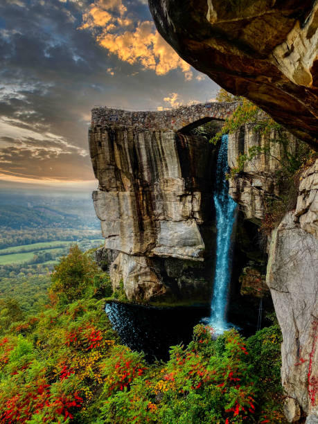 istock Lover's Leap Rock City TN 1417839533