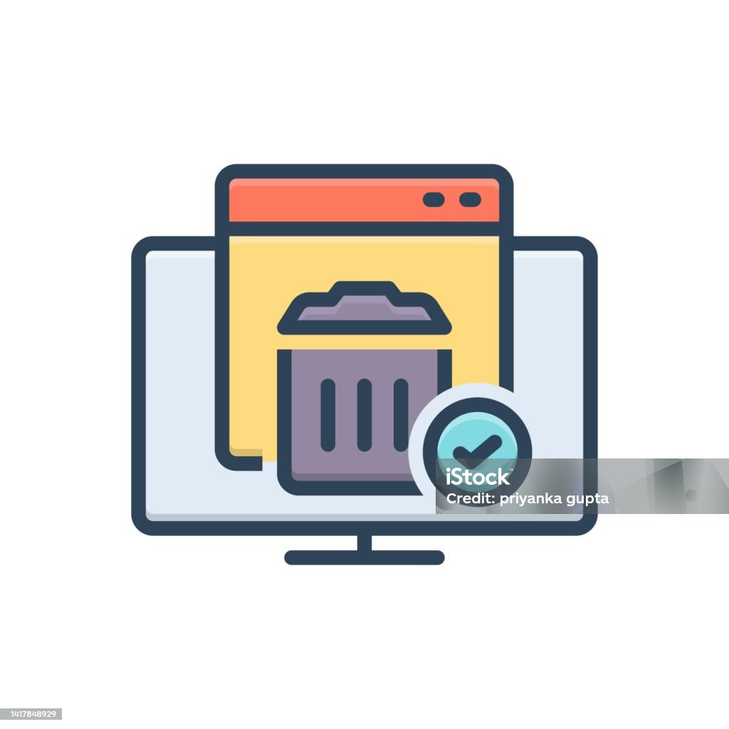 Cache Memory Stock Illustration - Download Image Now - Cleaner, Data ...