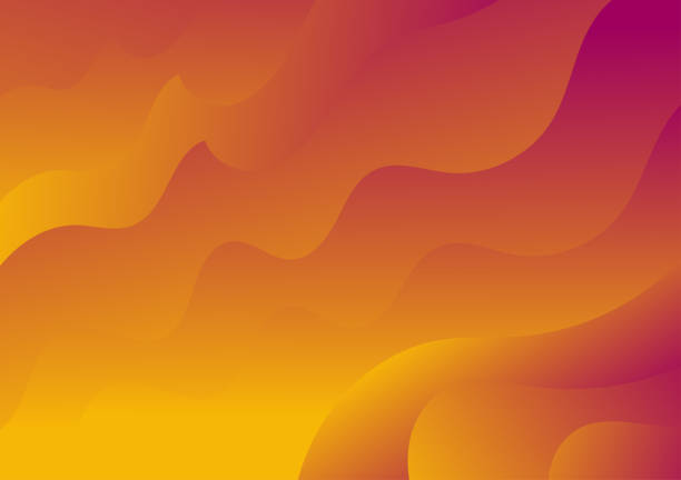 istock autumn bright shiny wave flex orange colorful abstract background backdrop paper poster pattern vector illustration 1417857773