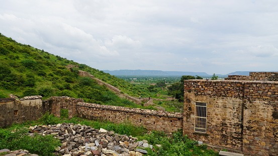 Rajasthan, jaipur, India- 15 ‎august ‎2022 :bhangarh fort famous in rajasthan hd image