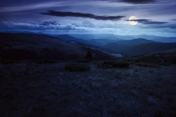 istock rolling hills and grassy meadows of carpathians 1417867563