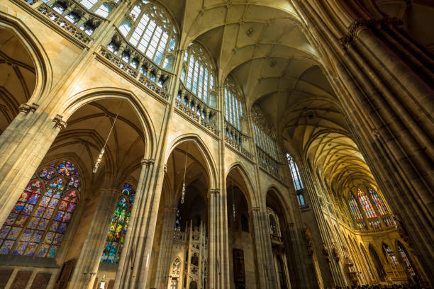 istock St. Vitus Cathedral in Prague, Czech Republic 1417880480