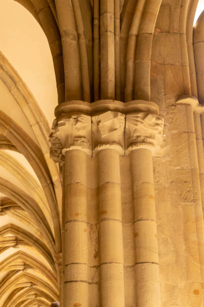 istock columns in a church, building construction 1417884171