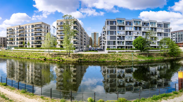 istock residential district at spree river in in Berlin, Germany 1417884491