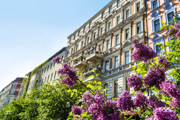 Apartment buildings in Berlin-Prenzlauer Berg Berlin, Germany