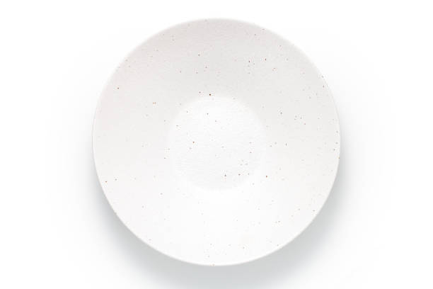 istock Top view of white ceramic bowl 1417886260