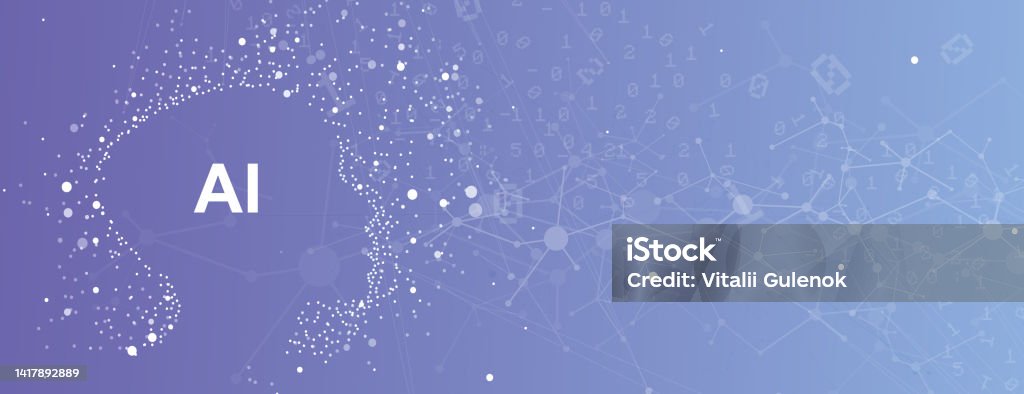 Abstract Artificial Intelligence Cloud Computing Machine Learning ...