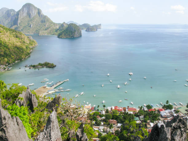 istock View from El Nido towards karst cliff 1417895370