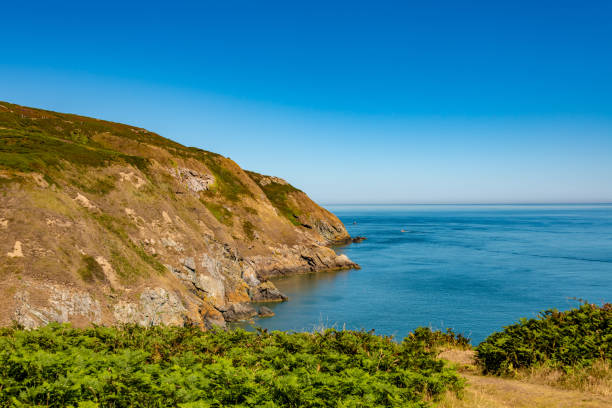 Dramatic coastline of Howth in County Dublin