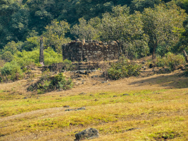 istock Old Well made of stone on a Mountain 1417906395