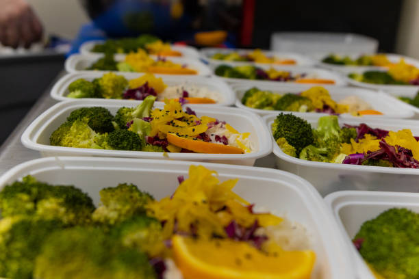 istock Further Focused Orange and Broccoli meal prep 1417917339