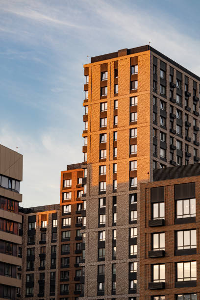 istock Moscow, Russia - August 12, 2022: modern residential complex 1417918244