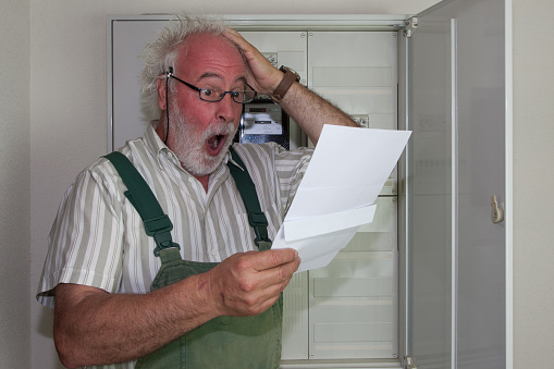 The older man's blood rushes to his head and he tears his hair as he looks at his new electric bill. It will make a dent in the wallets of many consumers this year.