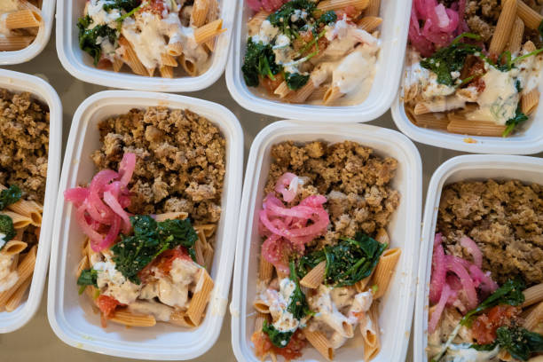 istock Ground turkey and onions meal prep 1417919695