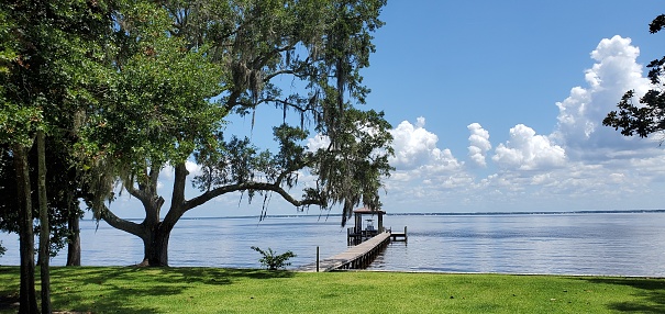 View looking North over Choctawhatchee Bay, Florida